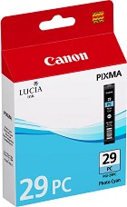      Canon PGI-29 Photo Cyan - 400  A3+, 1375  10 x 15 cm - 