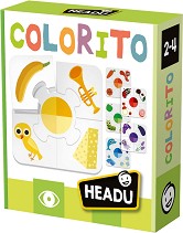 Цветове - 6 пъзела от 5 части — Headu