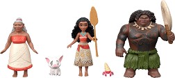 Мини фигурки Смелата Ваяна и приятели - Mattel - На тема Принцесите на Дисни — JLN21
