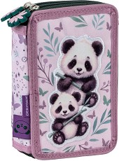 Несесер с ученически пособия Derform - С 2 отделения от серията Panda — 712449