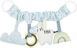 Играчка за количка Зебра - Kikka Boo - От колекцията Stripy Friends — 31201010461