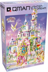 Детски конструктор Замъка на мечтите - Qman - От серията Princess Leah — 32022