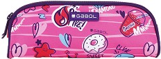 Ученически несесер - Gabol - С 2 отделения от серията Sticker — 23413121
