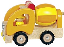 Детски дървен бетоновоз Goki — 55926