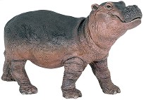 Фигурка на бебе хипопотам Papo - От серията Диви животни — 50052
