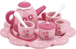Дървен сервиз за чай - Viga Toys — 44543