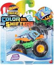 Количка с променящ се цвят Пираня - Mattel - От серията Colour Shifters — HVH85