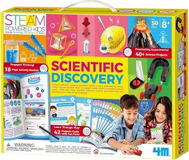 Научна лаборатория Част 1 - 4M - Образователен комплект от серията STEAM Powered Kids — 4m-01711