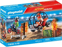 Playmobil Action Heroes - Каскадьорско шоу — 71808