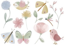     Little Dutch -   Flowers & Butterflies - 