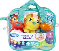 Играчки за баня Playgro Floating Fun Friends - 7 броя