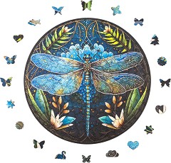 Мандала лекота - Нестандартен пъзел от 206 части, от колекцията Peace and Harmony — Milliwood M-Lightness-5067-C