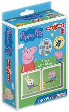 Магнитни кубчета - GeoMag - 2 броя на тема Peppa Pig — 048