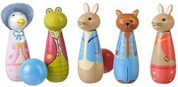 Дървен боулинг Зайчето Питър - Orange Tree Toys — OTT03479