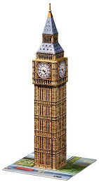 Биг Бен - 3D пъзел от 216 части — Ravensburger 12554