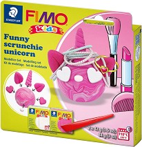 Направи сам фигурки от полимерна глина Fimo - Еднорог - Творчески комплект от серията Kids — 8035 25