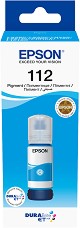 Мастило за принтер Epson 112 EcoTank Cyan - 6000 страници