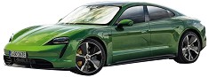 Метална количка Porsche Taycan Turbo S - Maisto Tech - Със звук, светлина и мащаб 1:24 — 81731