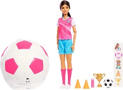 Кукла Барби Футболистка - Mattel - На тема Barbie — JMK20