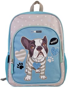 Ученическа раница - Lizzy Card - От серията We Love Dogs Woof — 23043004