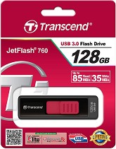 USB- 3.0   128 GB Transcend JetFlash 760 - 