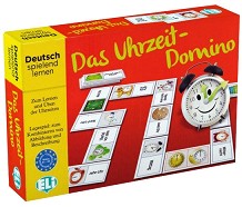 Das Uhrzeit-Domino - Образователна игра на немски език — ELi Publishing