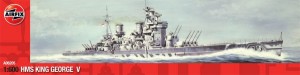 Военен кораб - HMS King George V - Сглобяем модел — Airfix A06205