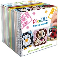 Мозайка в рамка Животни - Pixelhobby - Творчески комплект — 24217