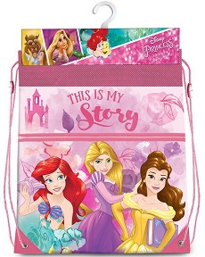 Спортна торба - Kids Licensing - На тема Принцесите на Дисни — WD21025