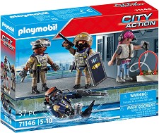 Playmobil City Action - Комплект полицейски фигури — 71146