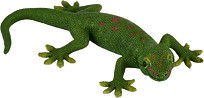 Фигурка на зелен гущер гекон - Mojo - От серията Wildlife — 381078