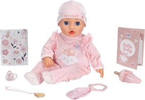 Кукла бебе Анабел - Zapf Creation - С височина 43 cm, от серията Baby Born — 838396