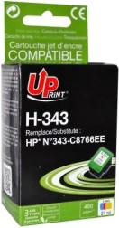 Касета с мастило за принтер UPrint H-343 Color - 480 страници