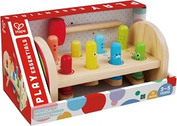 Дървено чукче с наковалня Чудовища - HaPe — 0529