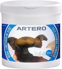 Почистващи тампони за очи за кучета и котки ARTERO - 50 броя
