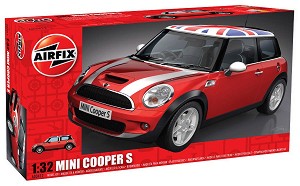 Автомобил - Mini Cooper S - Сглобяем модел — Airfix A03412