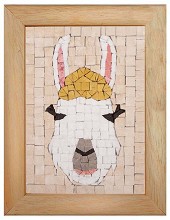 Каменна мозайка Лама - Neptune Mosaic - С размери 12 х 17 cm