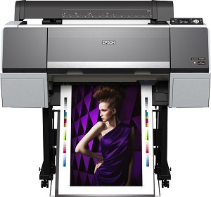   Epson SureColor SC-P7000 STD - 24", 2880 x 1440 dpi, LAN, Wi-Fi, USB, A1, A2, A3+, A3, A4, B2, B3, B4 - 