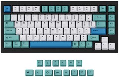     Keychron - 96 , ANSI Layout, MX, PBT Dye-Sub, OEM, Compact - 