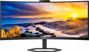  Philips 34E1C5600HE - 34", VA, 100 Hz, 21:9, 3440 x 1440, 4 ms, HDMI, DisplayPort, USB-C - 