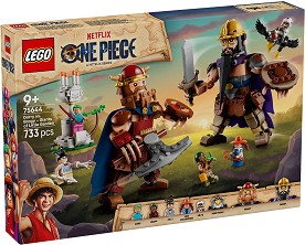 LEGO One Piece - Дори срещу Броги - Гигантите от Малката градина - Детски конструктор — 75644
