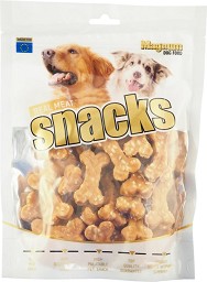 Лакомства за кучета Magnum Real Meat Snacks - 250 г, с ориз и заешко