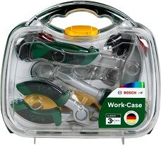Детско куфарче с инструменти - Klein - От серията Bosch-Mini — 8459