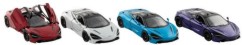Метална количка McLaren 720S - Goki - С отварящи се врати и pull-back механизъм — 12288