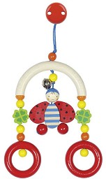 Дървена играчка за закачане Калинка - Heimess — 734440