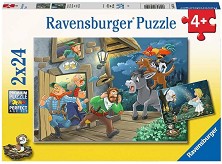 Време за приказки - 2 пъзела от 24 части — Ravensburger 05719
