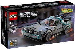 LEGO Speed Champions - Машина на времето от Завръщане в бъдещето - Детски конструктор — 77256