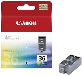 Мастилена глава Canon CLI-36 C, M, Y - 249 страници ISO и 111 копия 10 x 15 cm