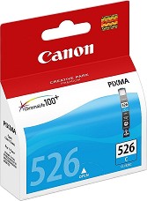 Касета с мастило за принтер Canon CLI-526 Cyan - 2945 страници