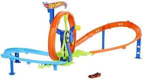 Писта с турбина и количка - Mattel - От серията Hot Wheels — JBX65